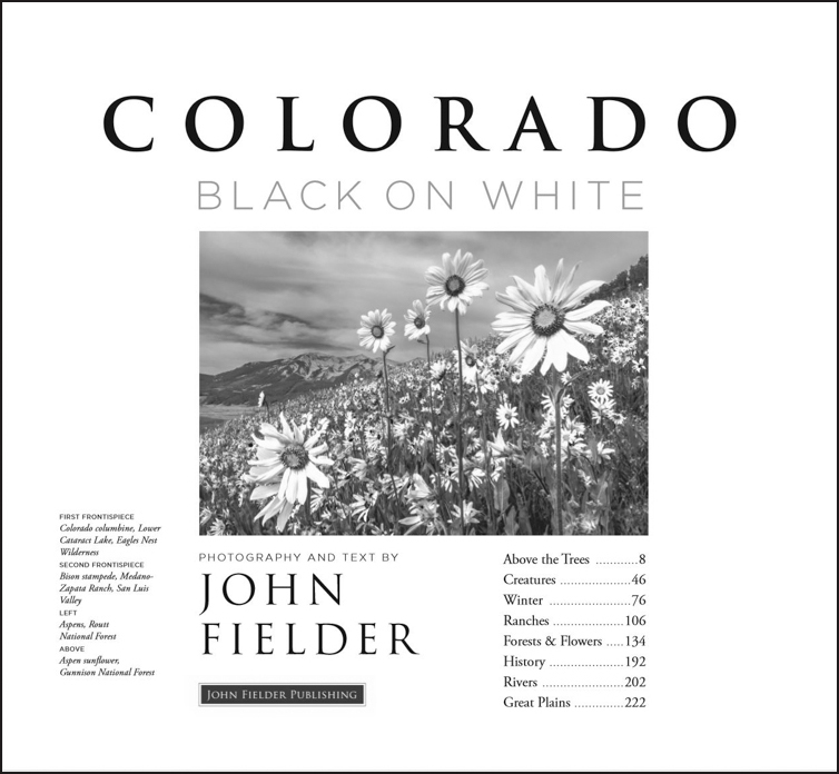 Photography Coffee Table Books - John Fielder Colorado Photo Books