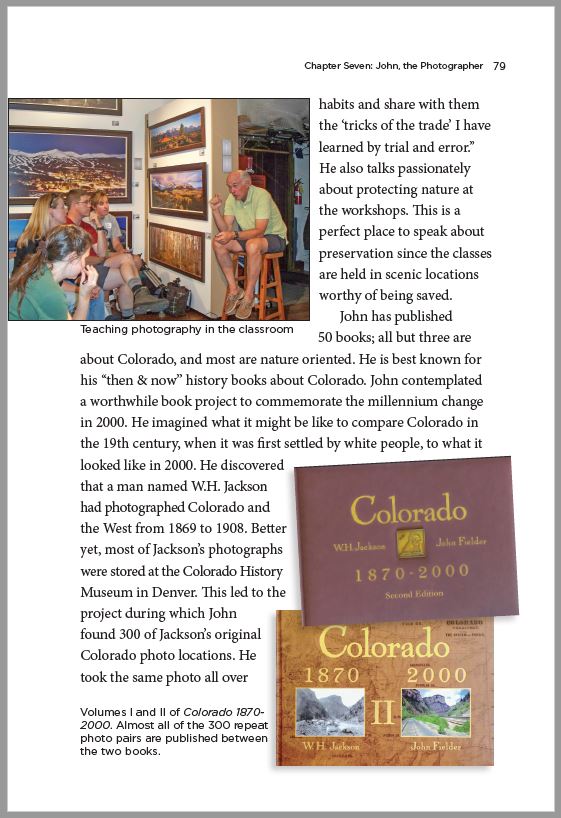 Photography Coffee Table Books - John Fielder Colorado Photo Books